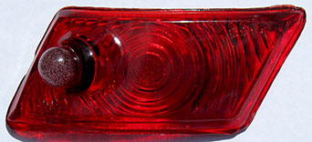 1940 Coupe Right tail light lens - Click Image to Close