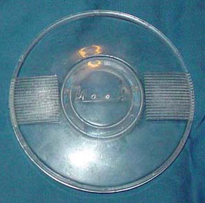 1941 Nash Statesman round horn button unpainted - Click Image to Close