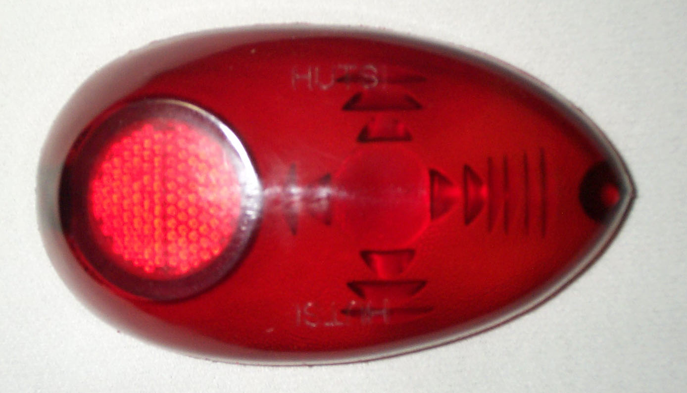 1952-1953 Wasp & 1952 Commodore, Pacemaker tail light lens HUTSI