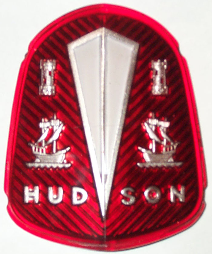 1955 Hudson Rambler Grille emblem - Click Image to Close