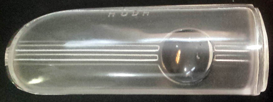 1950 Commodore Right park light lens - Click Image to Close