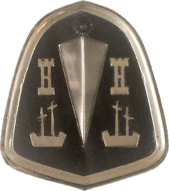 1941-1947 Hudson radio delete badge