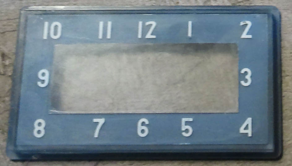 1940 Nash clock face - Click Image to Close
