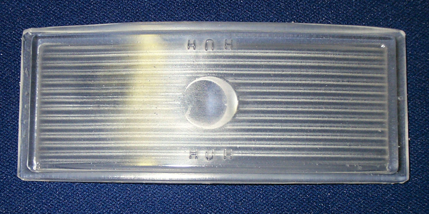1951 Hornet and Commodore park light lens HUH - Click Image to Close