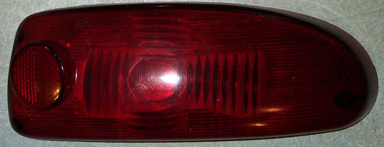 Late 1952-1953 Hornet tail light lens screw type HUHA right side - Click Image to Close